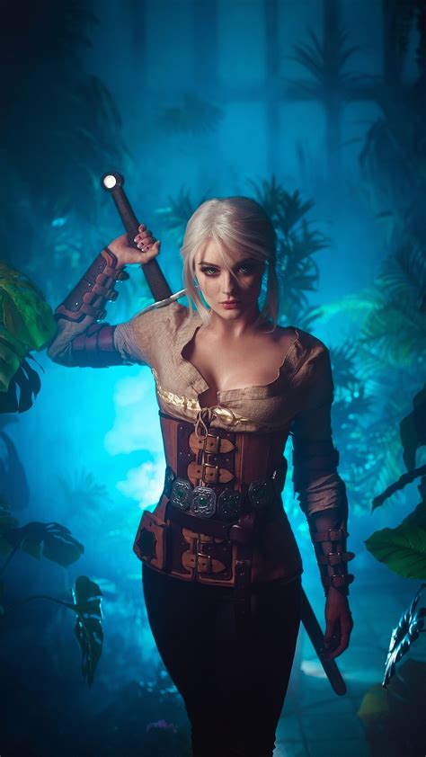 2160x3840 Witcher 3 Ciri Art 2019 Sony Xperia X,XZ,Z5 Premium ,HD 4k