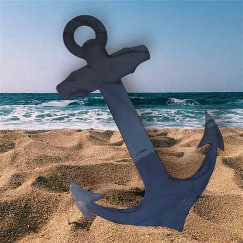Anchor Wall Art - Raw Finish – Austech Illusions