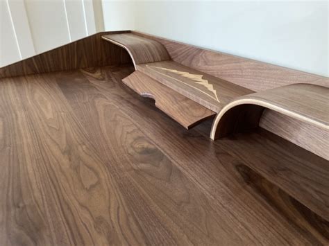 Contemporary Curved Desk - Australian Wood Review