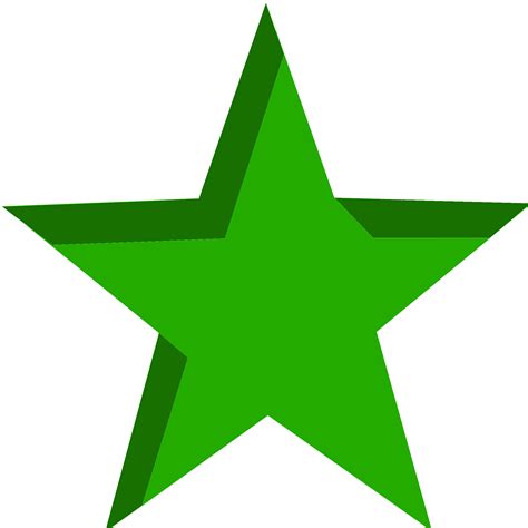 Green Star Png