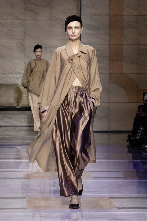 Armani: Giorgio Armani Presents His New Autumn/Winter 2023/24 Women’s