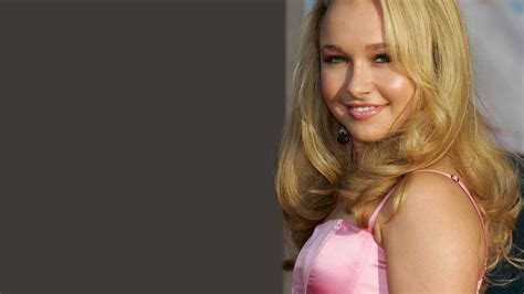 3840x2160 Resolution Hayden Panettiere Pink Nighty 4K Wallpaper