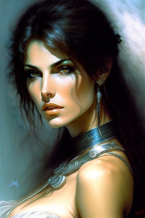 Lexica - A nurse by Luis Royo