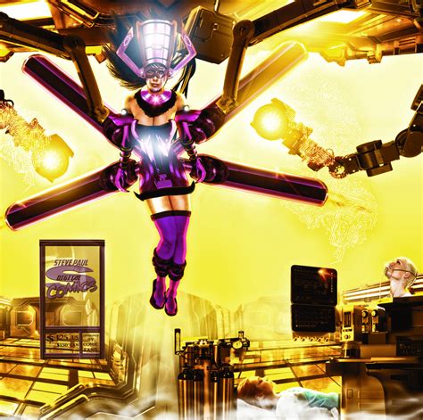 ArtStation - Galacta: Daughter of Galactus By Steve paul