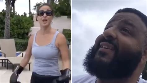 DJ Khaled's wife hilariously goes off on him for talking too much while ...