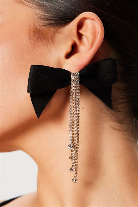 Flawless Simplicity Earrings - Black | Fashion Nova, Jewelry | Fashion Nova