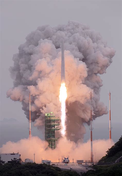 south korea launches  commercial grade satellite  north korea
