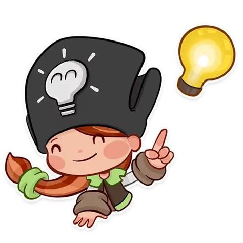 Набор стикеров для Telegram «Пират Катюша»