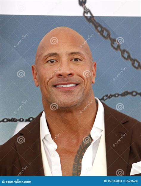 Dwayne Johnson & Lauren Hashian Editorial Image | CartoonDealer.com