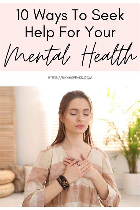 10 ways to seek help for your mental health – Artofit