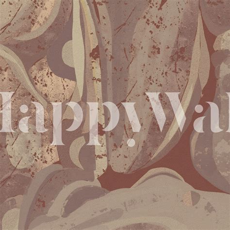 Rustic Earthy Tones Abstract Wallpaper