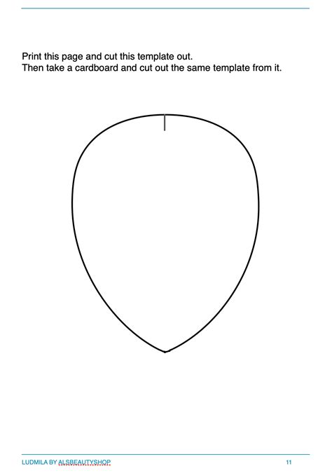 macrame leaf template printable  printable