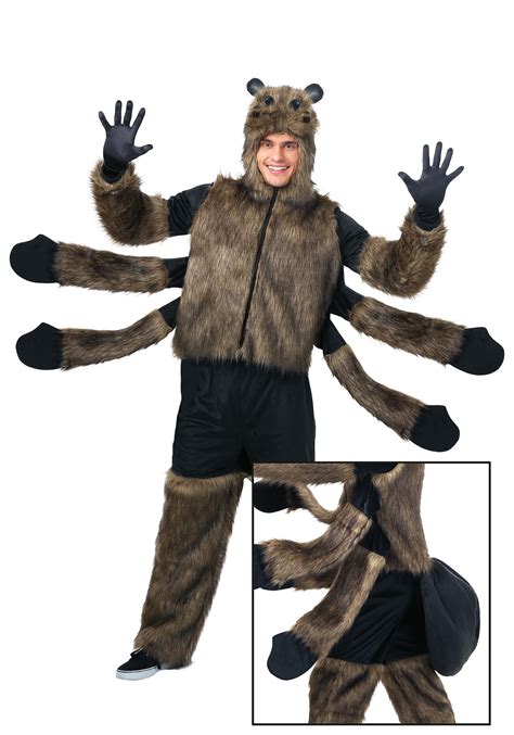 Adult Furry Spider Costume | Bug Halloween Costumes