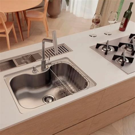 Melhores Marcas De Cuba Inox Para Cozinha - Cuba para Cozinha de Embutir Aço Inox Morgana Undermount Acetinado ...