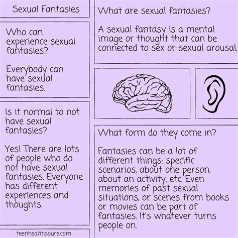 An Introduction to Sexual Fantasies (+ Infographics!) - Teen Health Source