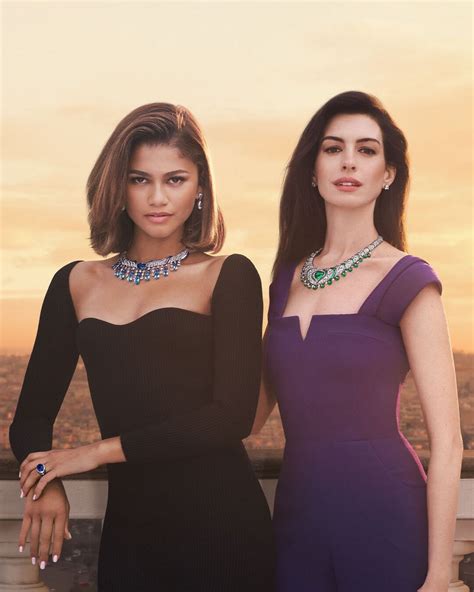 ZENDAYA and ANNE HATHAWAY for Bulgari 2023 – HawtCelebs