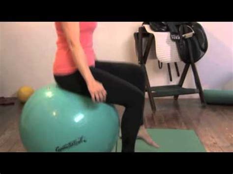 Does Bouncing On An Exercise Ball Help - Exercise Poster