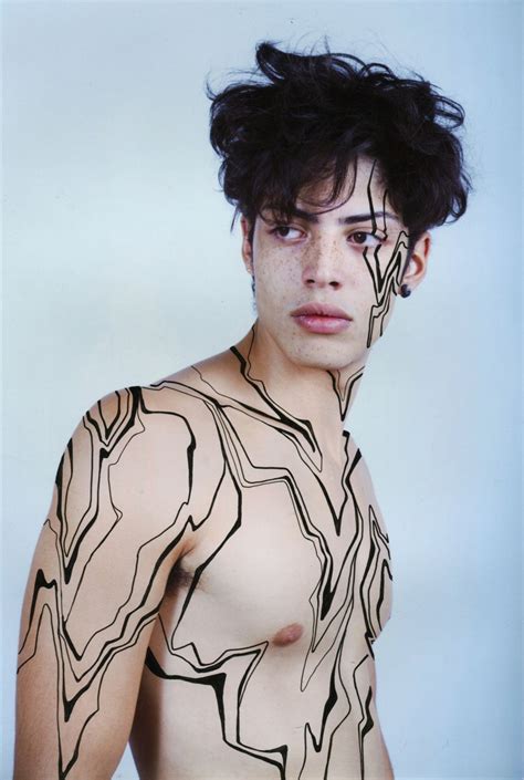DEE - Vincent Urbani + Alana Dee Haynes | Body painting men, Body