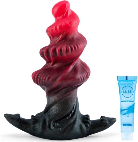 Wearable Butt Plug for Women Men, Soft Silicone Anal Plug, Knot Thick