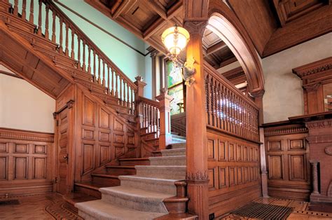 The historic McFarland funeral home architecture has been fully restored 6