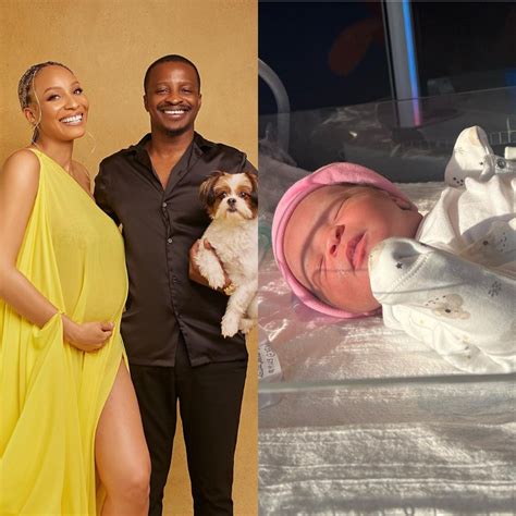 Media personality Laila Johnson-Salami and husband Abasam Onyia welcome