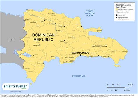 Map Of Dominican Republic Dominican Republic Traveler View