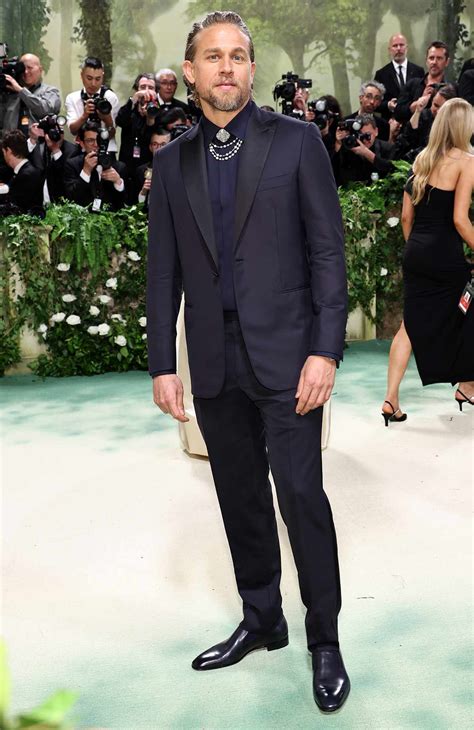 Charlie Hunnam Describes His Sexy 2024 Met Gala Debut Look: Watch