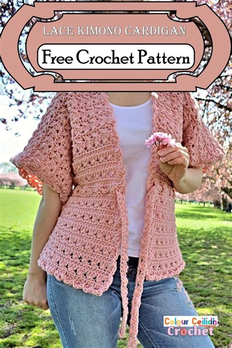 15 Crochet Kimono Patterns For Ladies - Mint Design Blog