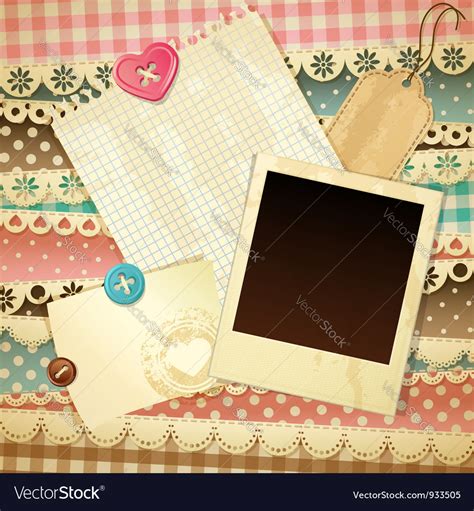 Blank Scrapbook Template