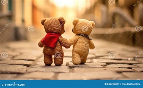 Best Friends Teddy Bears Concept of Love, Family and Friendship ...