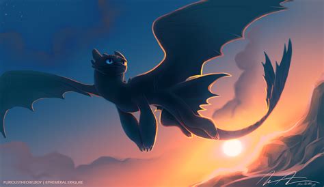 Toothless Dragon Wallpaper
