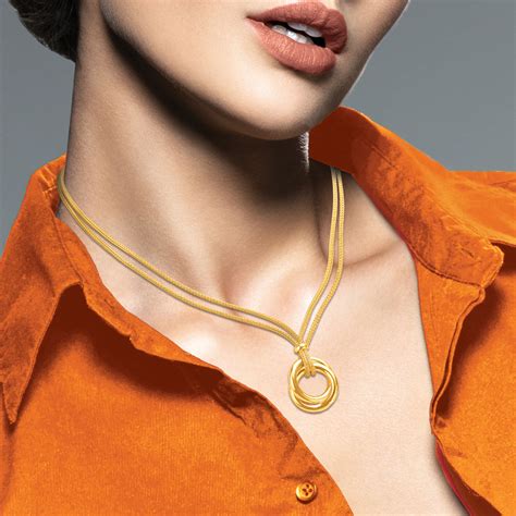 The Ties That Bind GoldAura Necklace