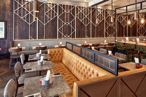 GBK Staines - Bespoke Restaurant Seating | Craftwood | Restaurant