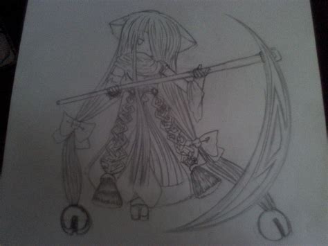December Anime Girl Drawing by animegirl103 - DragoArt