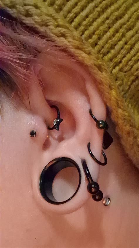 Any ideas to add to this ear? : r/piercing