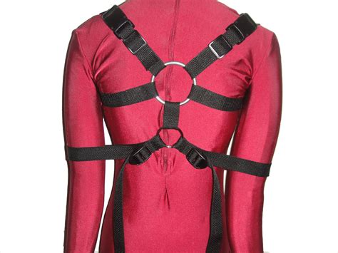 bondage armbinder  nylon webbing