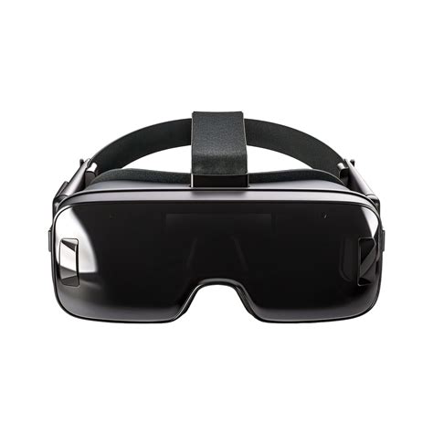 AI generated Sleek Black VR Headset 35907485 PNG