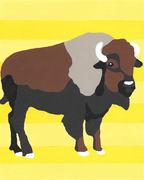 Buffalo Paint by Number Kit - Etsy