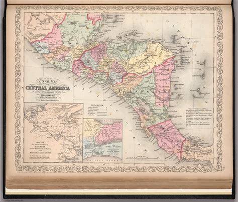 map  central america david rumsey historical map collection