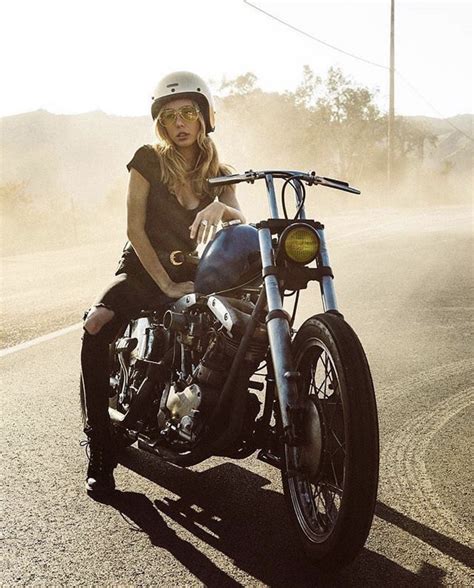 CHICKS • ON • MOTORCYCLES