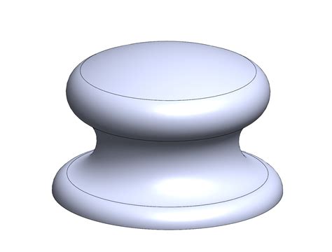 Pot pan lid top replacement knob by DFonseca | Download free STL model ...
