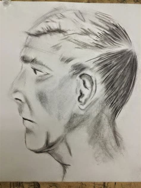 Side Profile Drawing at PaintingValley.com | Explore collection of Side Profile Drawing