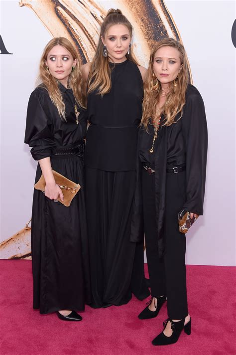 Mary-Kate, Elizabeth, and Ashley Olsen | The Fashion Crowd Goes All Out