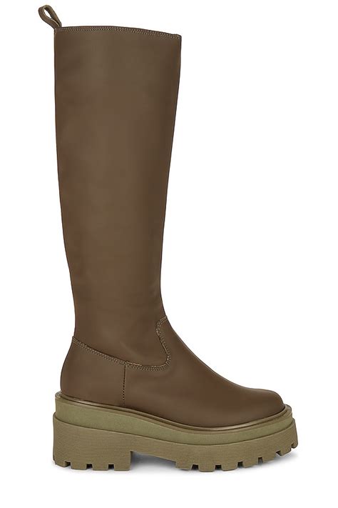 schutz florence boot  military green revolve