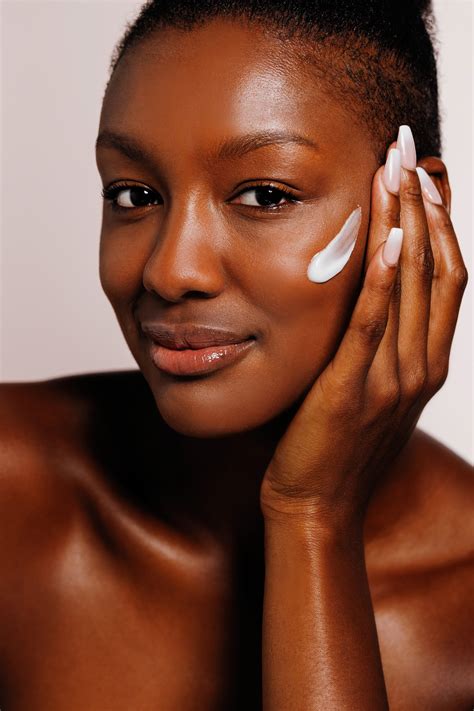 Skincare Beauty Photography BIPOC Model | Melt Skincare in 2023 | Skin