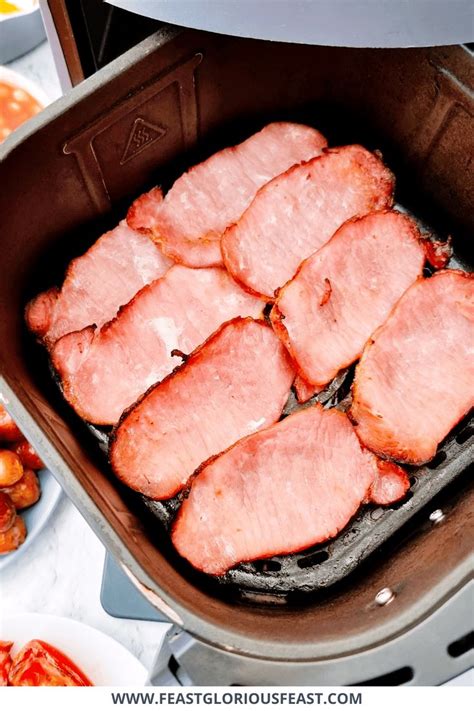 air fry bacon medallions cooking bacon fried breakfast