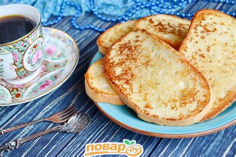 Сладкие гренки - пошаговый рецепт с фото на Повар.ру