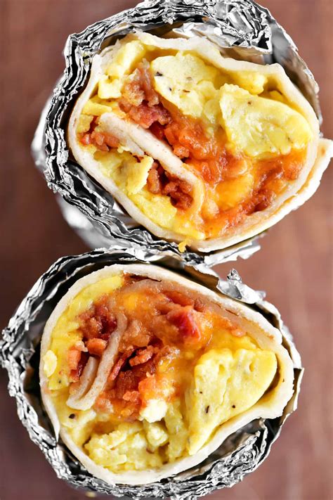 bacon breakfast burritos  victor bartlett blog
