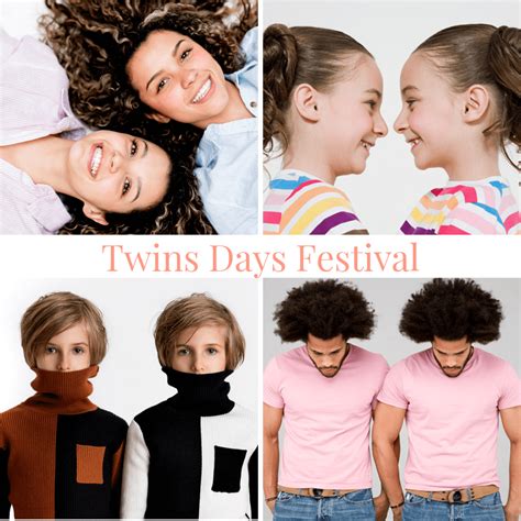 Twins Days Festival | Twin day, Festivals around the world, Usa travel ...