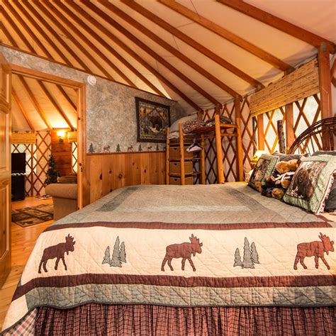 Booking yurts